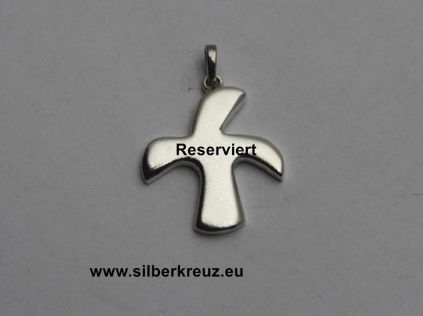 Reserviert - Kreuz oder Taube -Silber 925