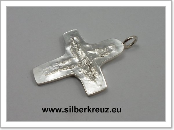 Kreuz "Aram" Silber 925...einfach und anders......