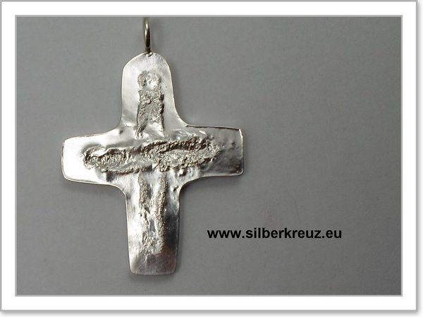 Kreuz "Aram" Silber 925...einfach und anders......