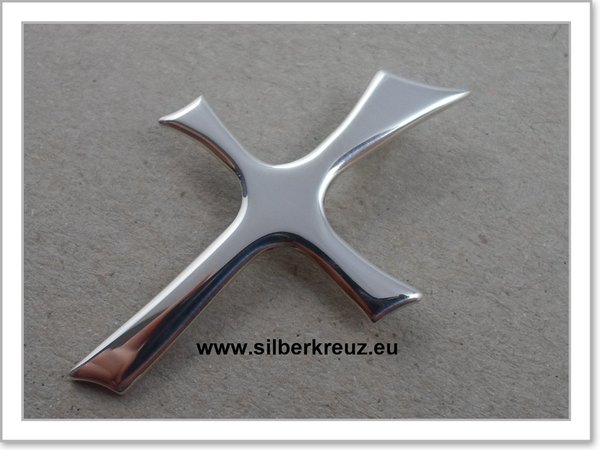 schlicht-edel-klar Kreuz Silber 925
