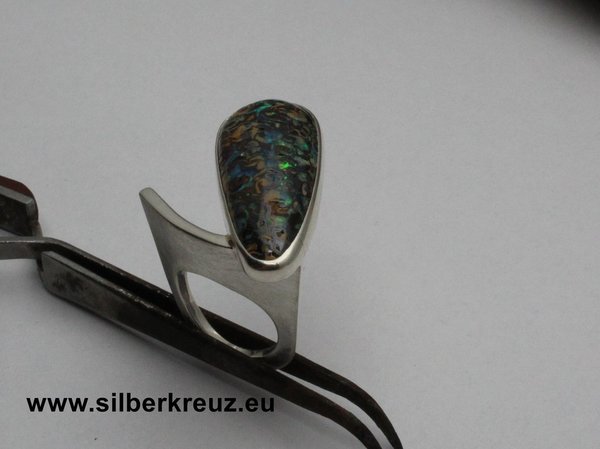 Ring Silber mit traumhaftem Opal