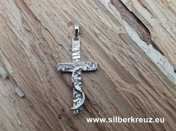 Hoffnung - Kreuz Silber 925