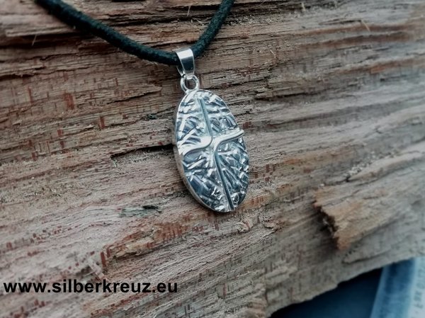 Kreuzanhänger Silber 925 - die andere Art....RESERVIERT