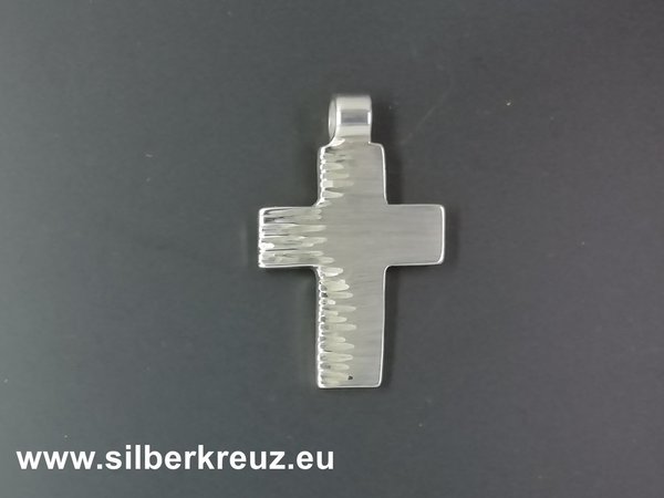 Anhänger Kreuz Silber 925 -Unikat- Handarbeit