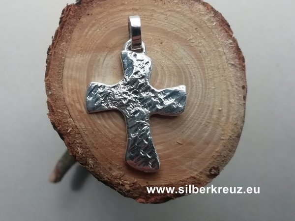 "Der Geschundene" - Kreuz Silber 925