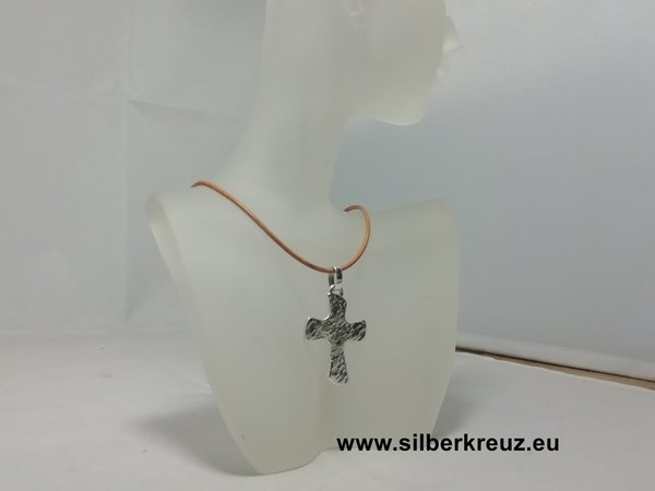 "Der Geschundene" - Kreuz Silber 925